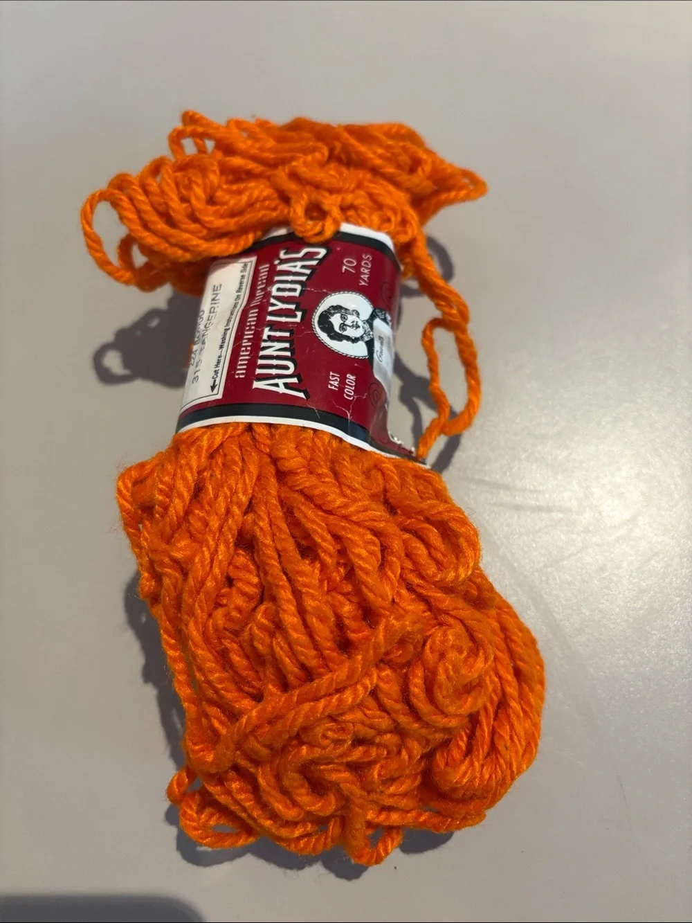 Vintage Aunt Lydia’s Rug Yarn assorted colors IW5